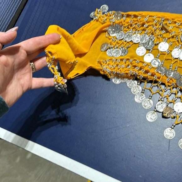 Belly Dancing Jingly Wrap Belt - Picture 4 of 4